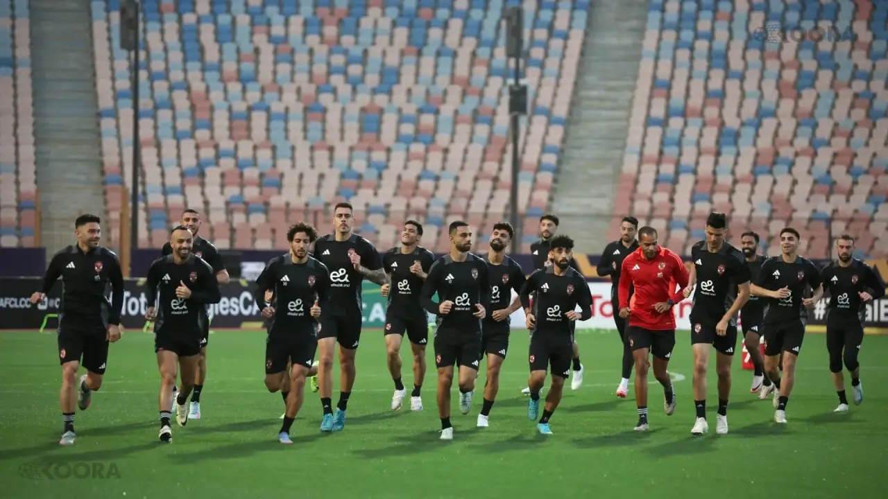 مران الأهلي الأخير