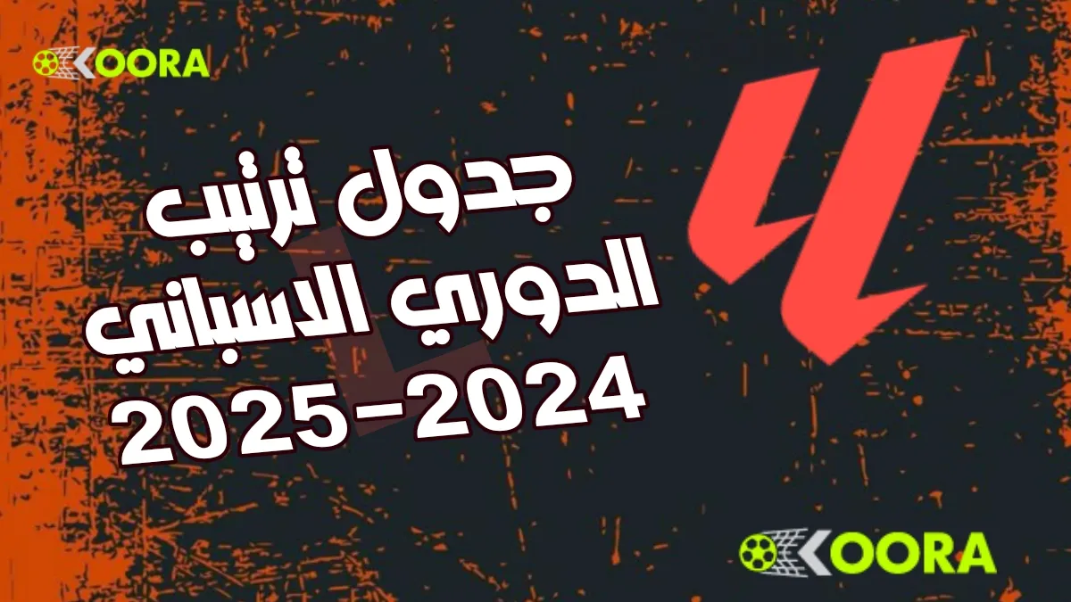 ترتيب الدوري الإسباني
