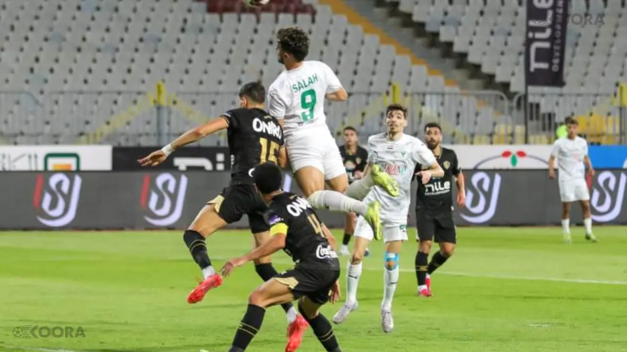 مباراة الزمالك والمصري