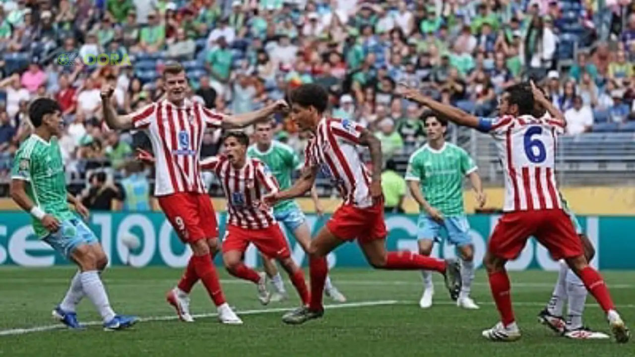 مباراة أتلتيكو مدريد وسياتل
