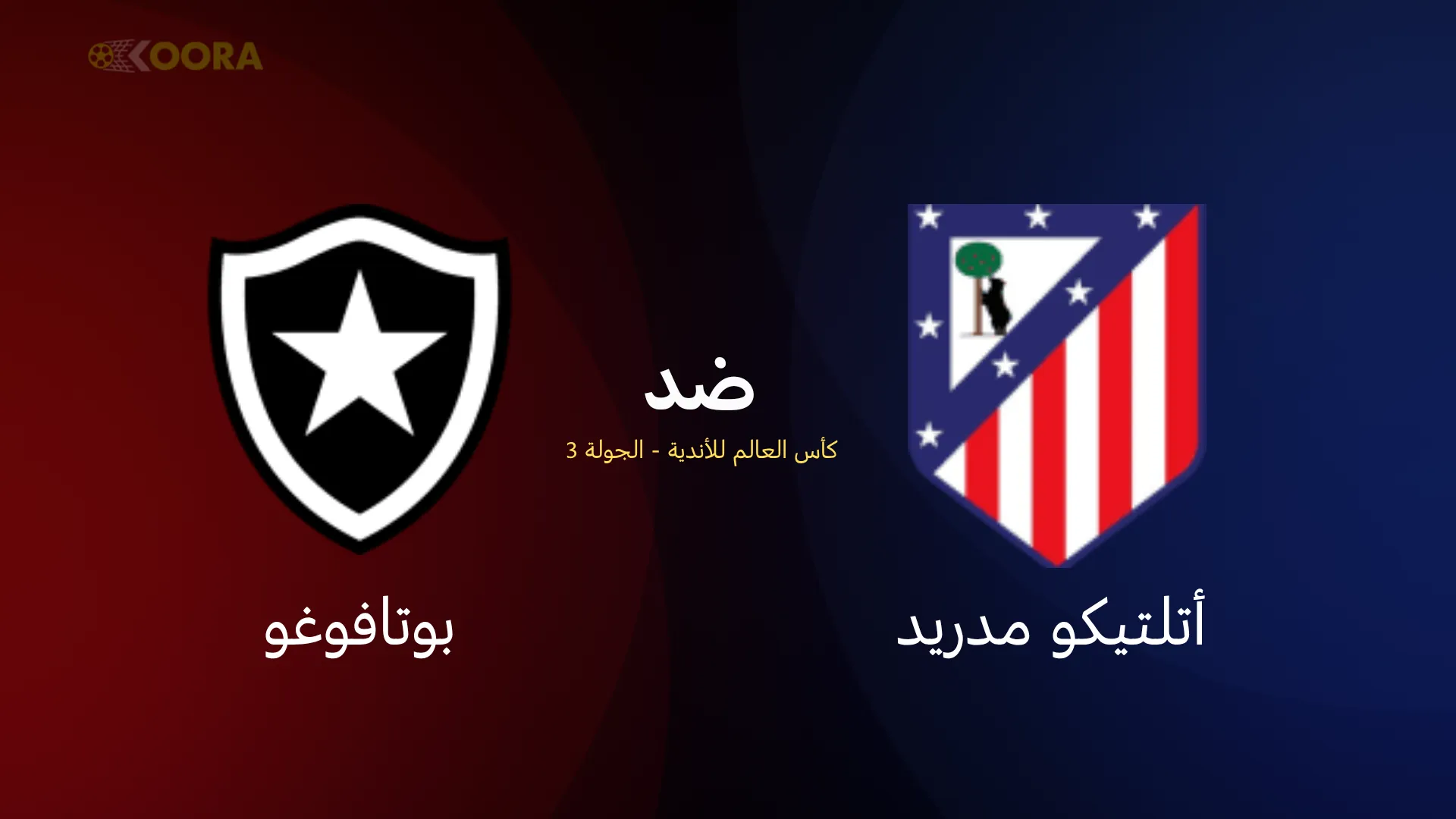موعد مباراة أتلتيكو مدريد ضد بوتافوغو