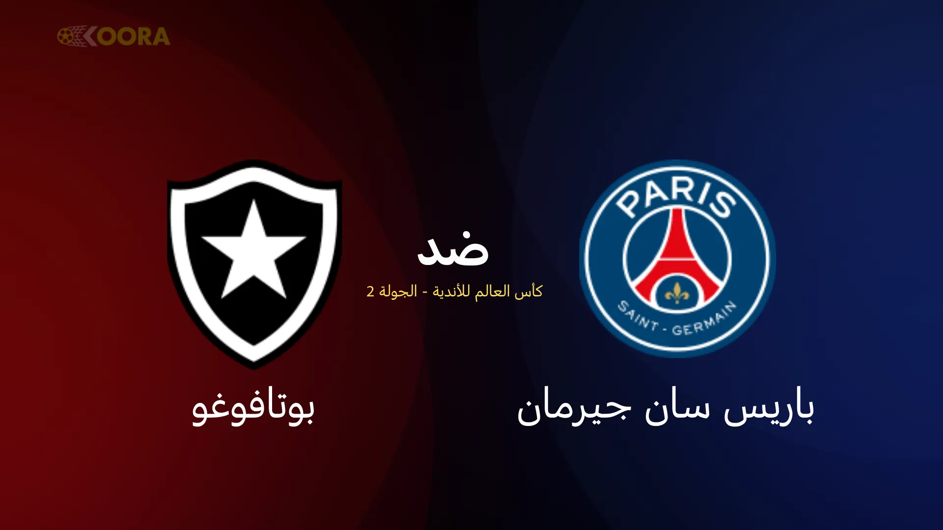 موعد مباراة باريس سان جيرمان ضد بوتافوغو