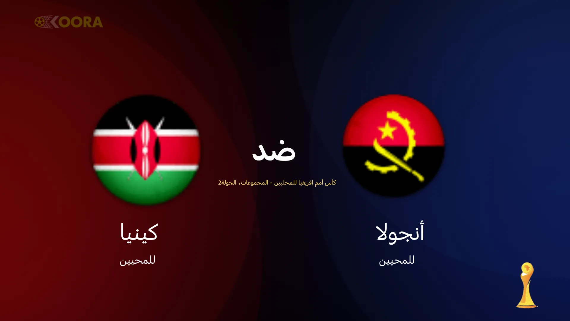 موعد مباراة أنجولا ضد كينيا