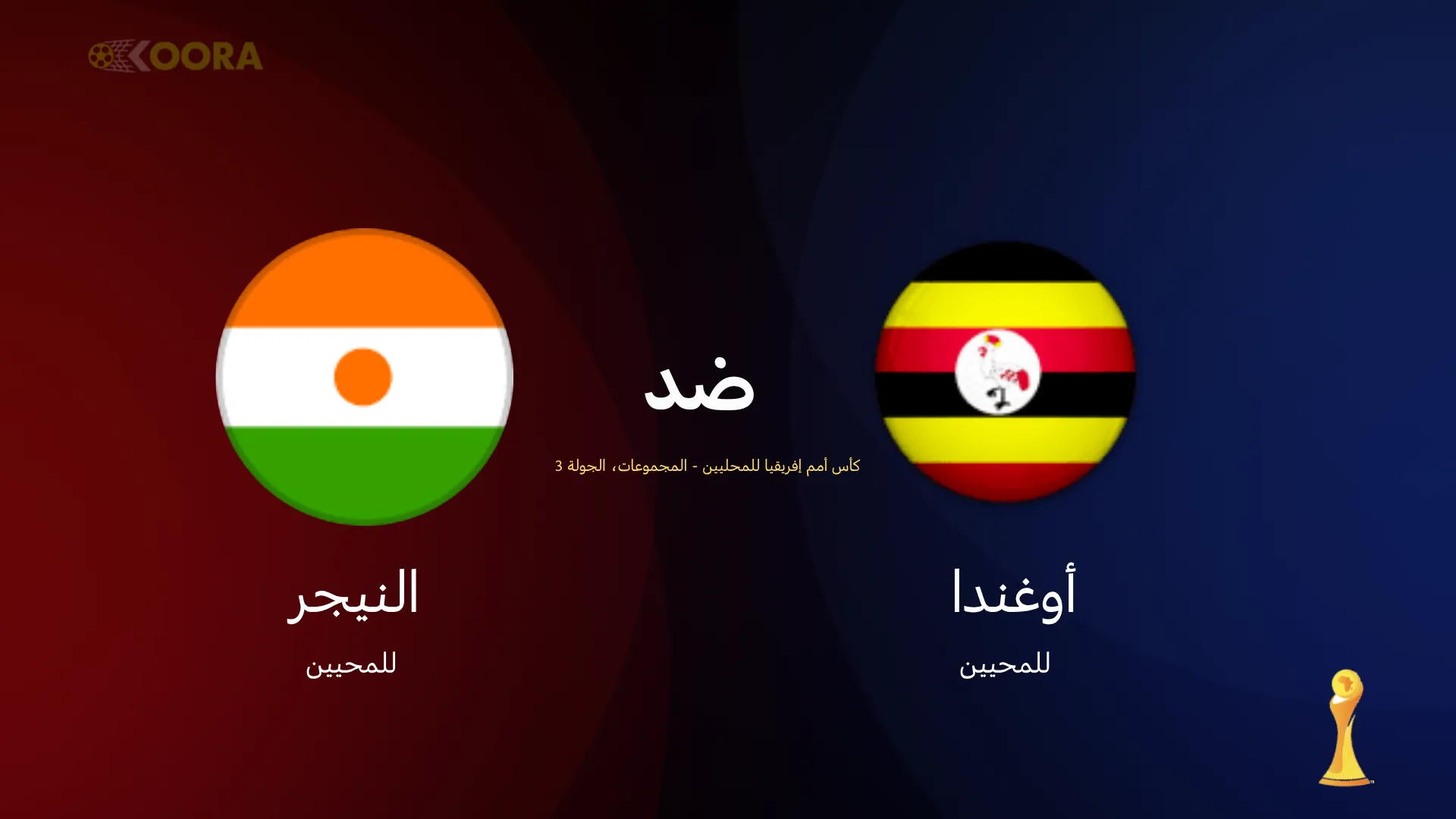 موعد مباراة أوغندا ضد النيجر