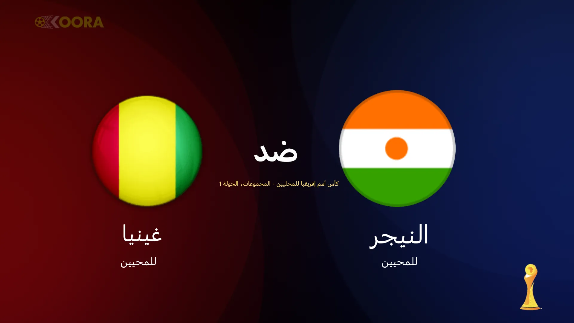 موعد مباراة النيجر ضد غينيا