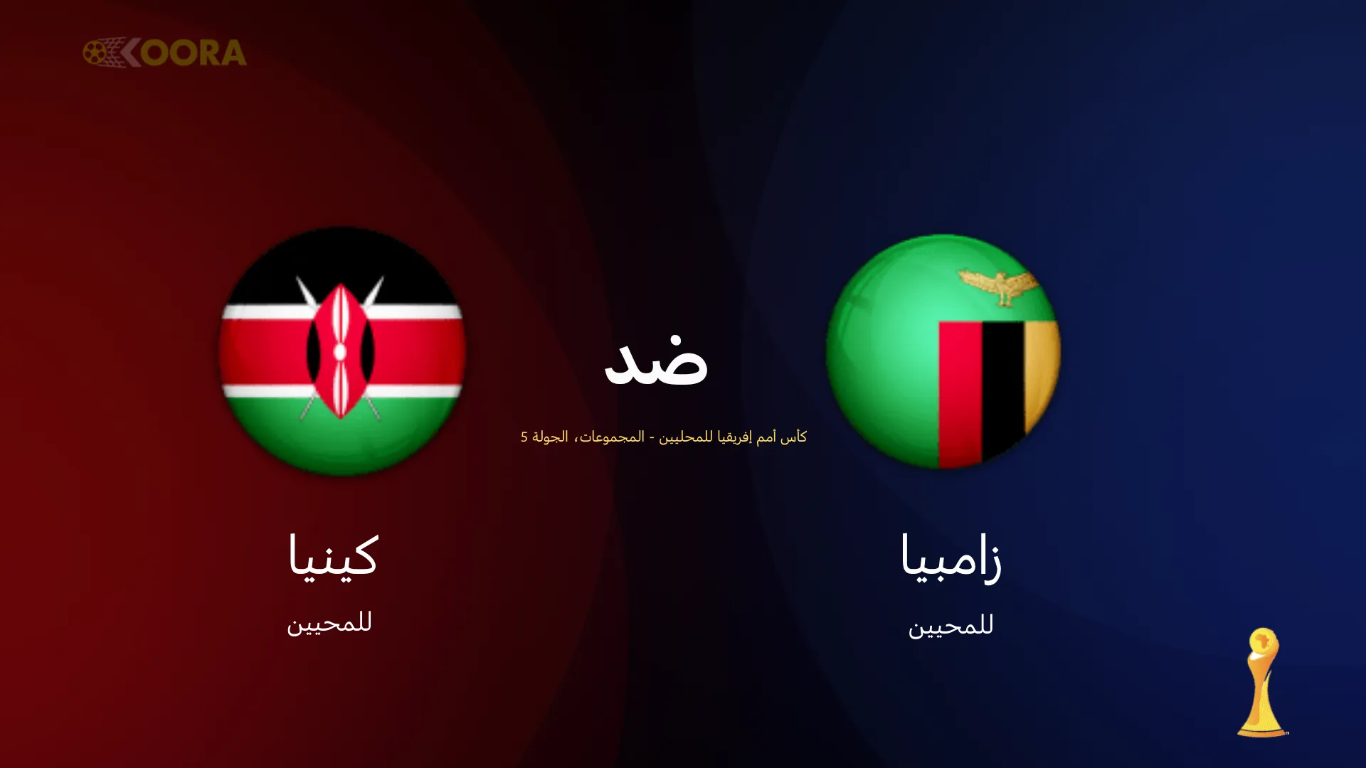 موعد مباراة زامبيا ضد كينيا