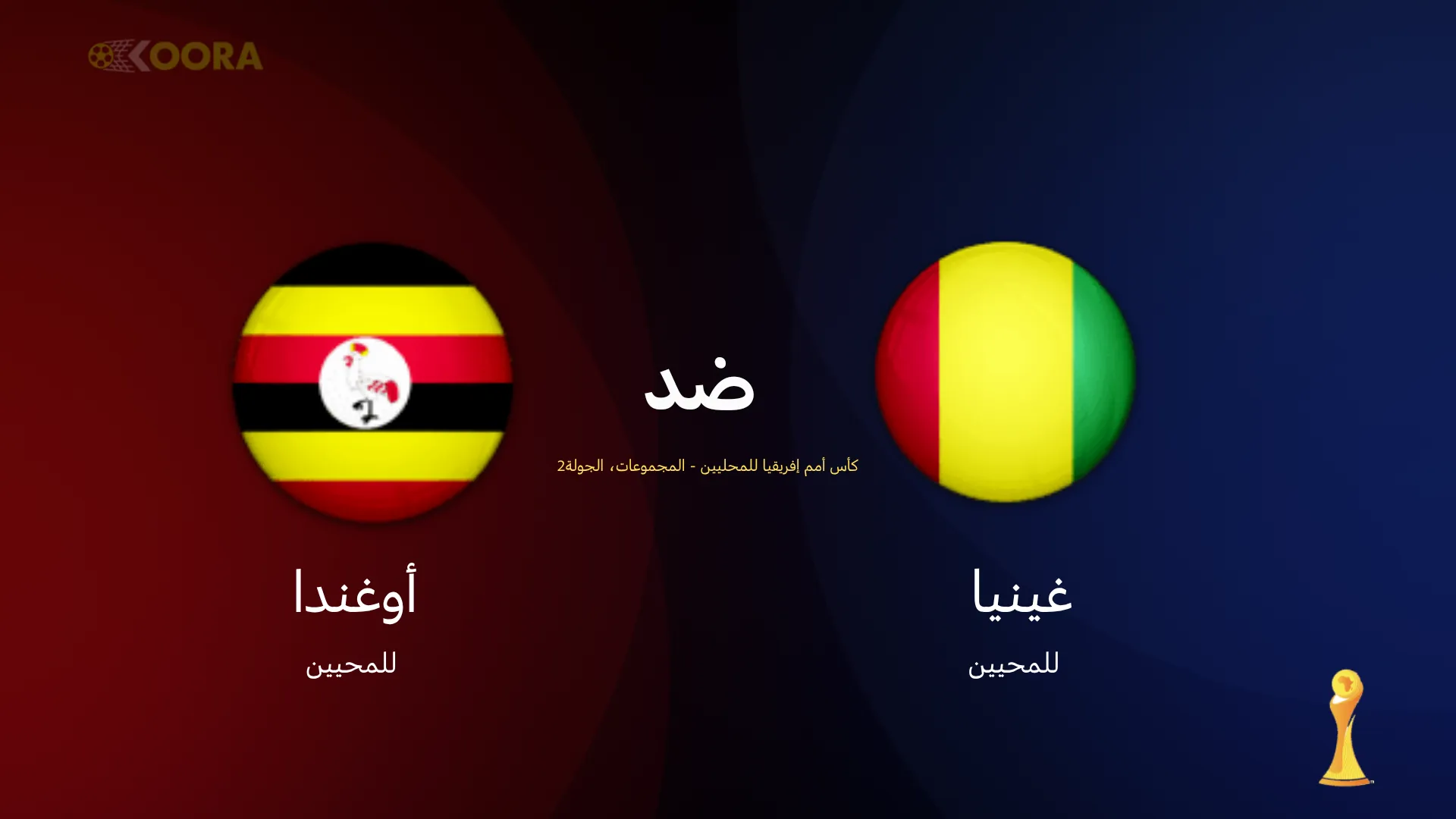 موعد مباراة غينيا ضد أوغندا