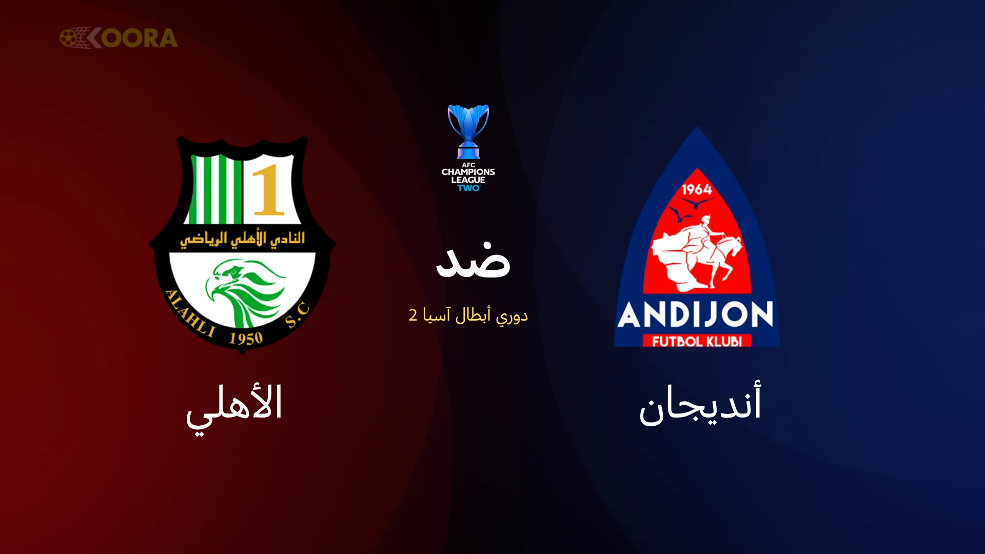 الأهلي ضد أنديجان