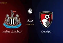 بورنموث ضد نيوكاسل يونايتد